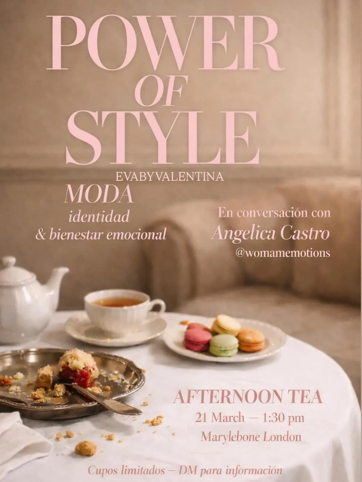Power of Style — Afternoon Tea — Londres